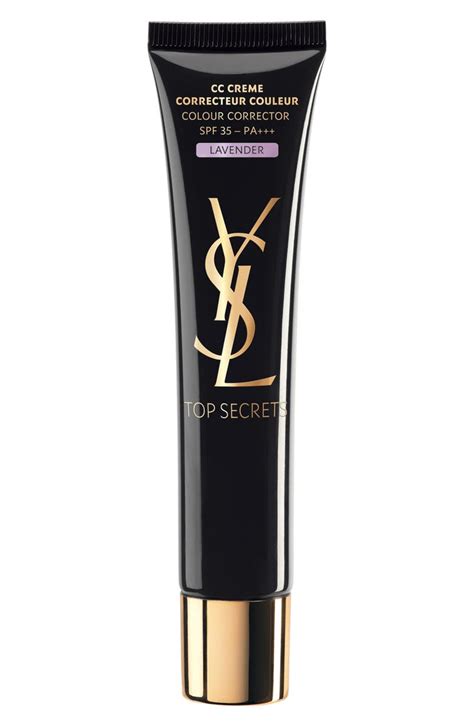 ysl top secrets cc cream color correcting primer|YVES SAINT LAURENT YSL TOP SECRET CC CREAM.